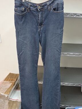 Mu Blue Denim Jeans Flare